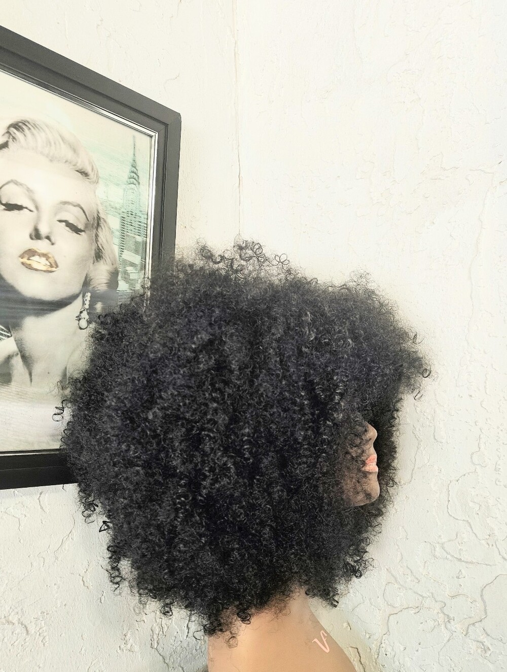 Big and Full Afro Kinky Curly Wig - Picture 4 of 8